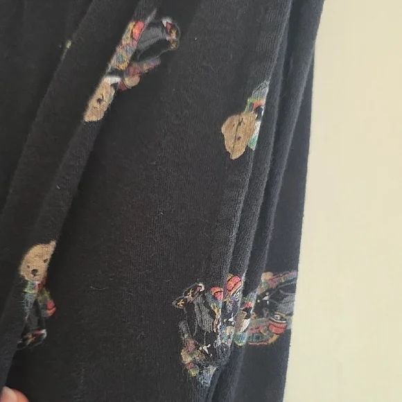 Polo Ralph Lauren Black Patterned Joggers - Picture 6 of 11